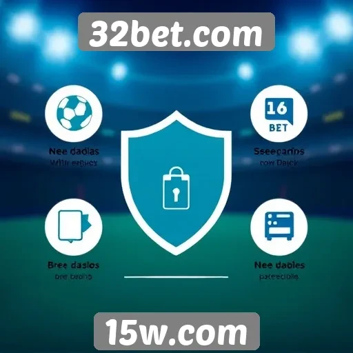 Recursos de segurança do site 32bet.com